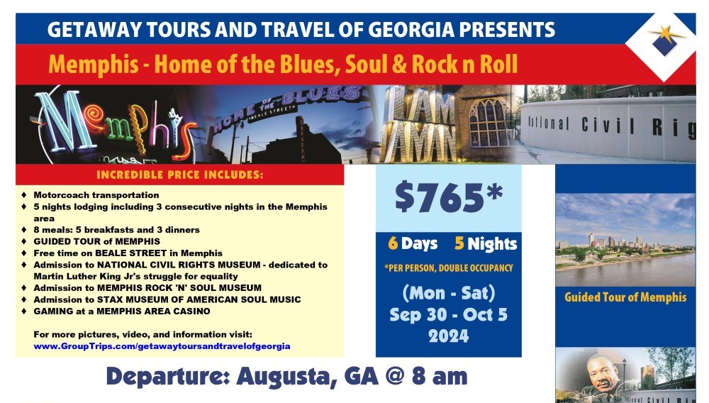 Memphis Guided Tour 2024